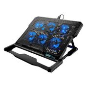 Cooler Para Notebook Com 6 Fans Led Azul Hexa Cooler - AC282OUT [Reembalado] AC282OUT