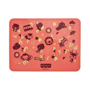 Lugar Americano de Silicone Estampado Yummy! Coral Fisher-Price - BB1196 BB1196