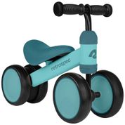 Bicicleta sem Pedal Infantil com 4 Rodas para Crianças de 1 a 4 Anos, RETROSPEC 4500, Azul