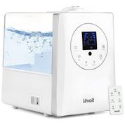 Umidificador, Evaporador Elétrico, 6 L, alcance de 70 m2, com controle remoto e aromaterapia, branco, LEVOIT Humidifiers, Branco