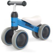 Bicicleta sem Pedal Infantil com 4 Rodas para Crianças de 1 a 4 Anos, BAMMAX B07MNVHMTD, Azul