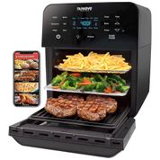 Fritadeira Elétrica Air Fryer 15L Multifuncional com Painel de Controle Digital, 1800W, 110v, NUWAVE, Preto