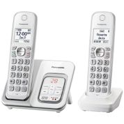 Telefone sem Fio DECT 6.0 com 2Aparelhos, PANASONIC KX TGD532W, Branco