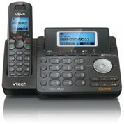 Telefone sem Fio Expansível de 2 Linhas com Sistema de Atendimento Digital e ID do Chamador, Vtech DS6151 Dect 6.0