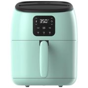 Fritadeira Elétrica AirFryer 2.6L com Painel Digital e Temperatura Ajustável, 110V, DASH, Azul