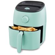 Fritadeira Elétrica AirFryer 2.6L com Frigideira Antiaderente e Desligamento Automático, 110v, DASH DCAF200GBAQ02, Verde Claro