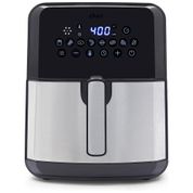 Fritadeira Elétrica AirFryer 5L de Capacidade com Painel de Controle Digital e Antiaderente, 110v, OSTER 2120712, Preto