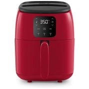 Fritadeira Elétrica AirFryer Digital, Capacidade 2.4L, 1000W, 110V, DASH DCAF260GBRD02, Vermelho