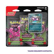 Blister Triplo Pecharunt Nebulosas Pokémon - Copag 34888