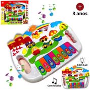 Teclado Castelo Veículos Musical Sortido - ToyKing TKAB3309