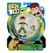 Boneco Ben 10 + Massa Cinzenta Articulado 9 Cm Sunny - 1750