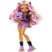 Boneca Monster High Clawdeen Wolf 28cm Com Acessórios Mattel HHK52