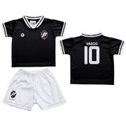 Conjunto Bebê Vasco Uniforme Preto - Torcida Baby