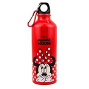 Garrafa Alumínio Vermelha Minnie 500ml - Disney