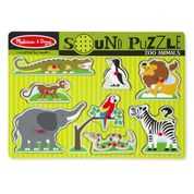 Quebra Cabeça Sonoro - Zoo - Madeira - Melissa E Doug - New Toys