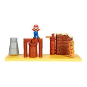 Boneco Super Mario Cenário Desert Playset Candide