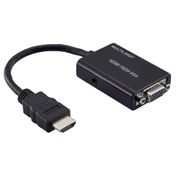 Conversor Hdmi M X Vga F C/ Saida Audio Multilaser - WI293 WI293