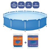 Kit Piscina Circular 7.000 L