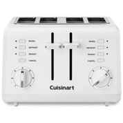 Torradeira, com 4 fatias, 900W, branca, 110v, CUISINART CPT 142P1, Branco