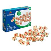 Brincando com as Letras Maiúsculas 36 Pçs - Brinquedo Educativo Xalingo