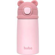 Copo Térmico Parede Dupla 320ml Ursinho Rosa - Buba