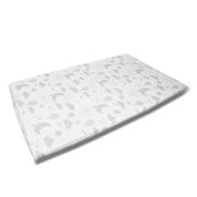 Colchonete Para Berço TAM 2 (95x61x4) Cosco Branco Estampado