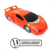 Carrinho de Controle Remoto Laranja 1:14 - Polibrinq