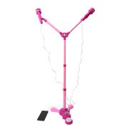 Luluca Microfone com Pedestal - Fun Divirta-se