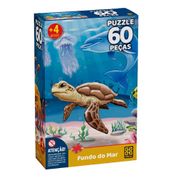 Puzzle Fundo do Mar 60 Peças - Grow