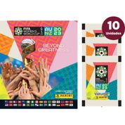 Álbum Capa Cartão Copa do Mundo Feminina c/ 10 Envelopes - Panini