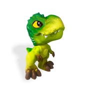 Jurassic World Dinossauro T Rex Verde com Som - Pupee