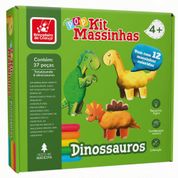 Kit de Massinha Dinossauros - Brincadeira de Criança