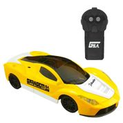 Carrinho de Controle Remoto Detonator Amarelo - Candide