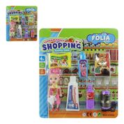 Kit Supermercado Shopping  Com Boneca  Infantil Coloridos