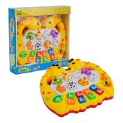 Telefone Piano Infantil D Bichinhos Duas Girafas Com 4 Modos