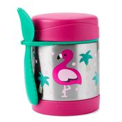 Pote Térmico Skip Hop Com Talher Zoo Flamingo