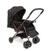 Carrinho de Bebê Reverse 0 a 15Kg  Preto Bronze - Cosco Kids