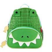 Mochila Infantil Skip Hop Zoo Crocodilo Verde