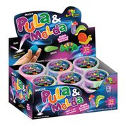 Kit Massinha Pula Molda 40g com 18 Peças - Art Brink