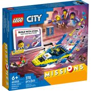 Lego City Missoes Investigativa Policia Aquatica 60355 278pc