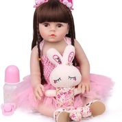 Boneca Bebe Reborn Laura Baby Gabriela Multicor