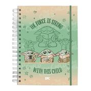 Caderno Smart Mini Baby Yoda