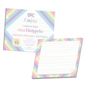 Refil Para Caderno Mini Fichario Enjoy 90 Gramas Com 80