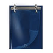 Caderno Argolado Mini Vision Azul 4226