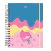 Caderno Smart Universitario Hello 10 Materias 4064 -Dac