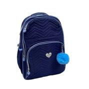 Mochila Kika Azul Notebook Com Chaveiro - Nova Rio