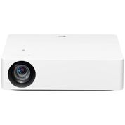 DLP Projetor Inteligente 4K UHD 1500 Lumens com Bluetooth, Entrada USD, HDMI e Controle de Voz, Projeção até 140 Polegadas, LG HU70LA, Branco