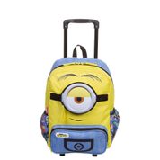 Mochila de Rodinhas Sestini Grande Minions X Colorido