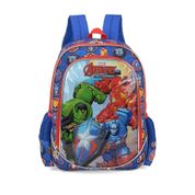 Mochila Escolar Luxcel Avengers Azul