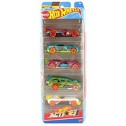 Hot Wheels Pack 5 Carrinhos Lets Race HTV45 Mattel